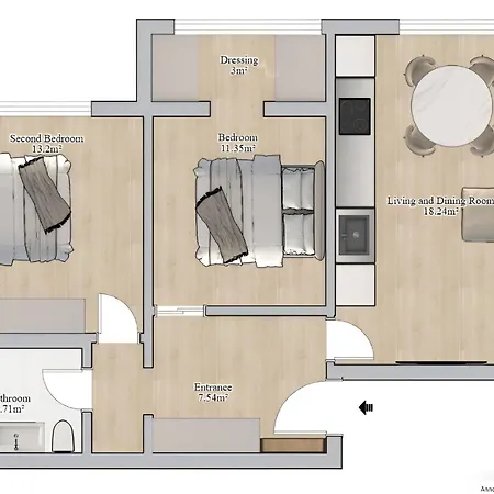 Apartament Modern Aviatiei Bukareszt